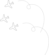 Planes flying